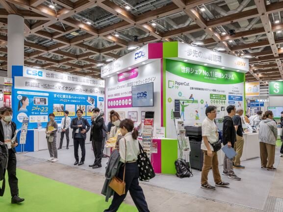 東京ビッグサイトにて